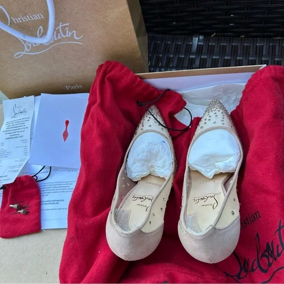 Follies Strass Christian Louboutin 100mm pumps - Picture 10 of 12